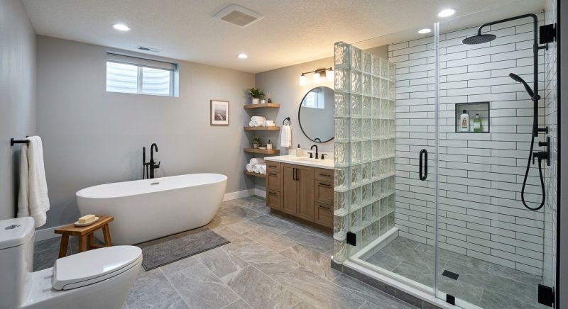 Basement Bathroom Remodeling in Danbury, CT