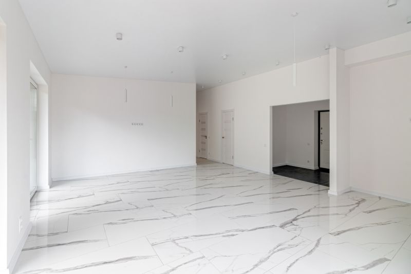 Marble Flooring and Wall Accents